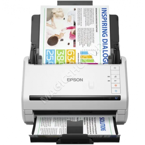 Scaner de documente cu alimentare automată Epson WorkForce DS-530II, A4, Alb